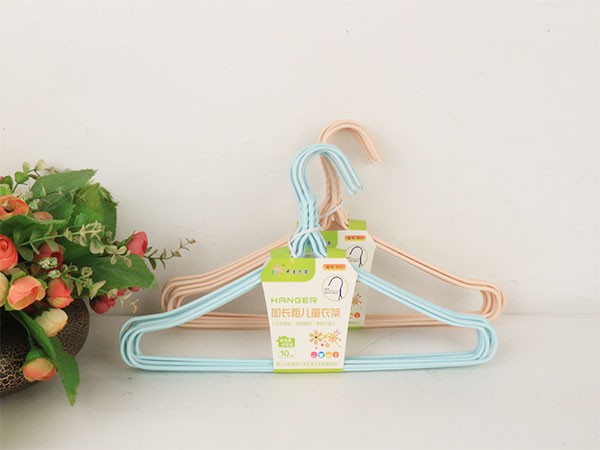 Long thick children clothes hanger